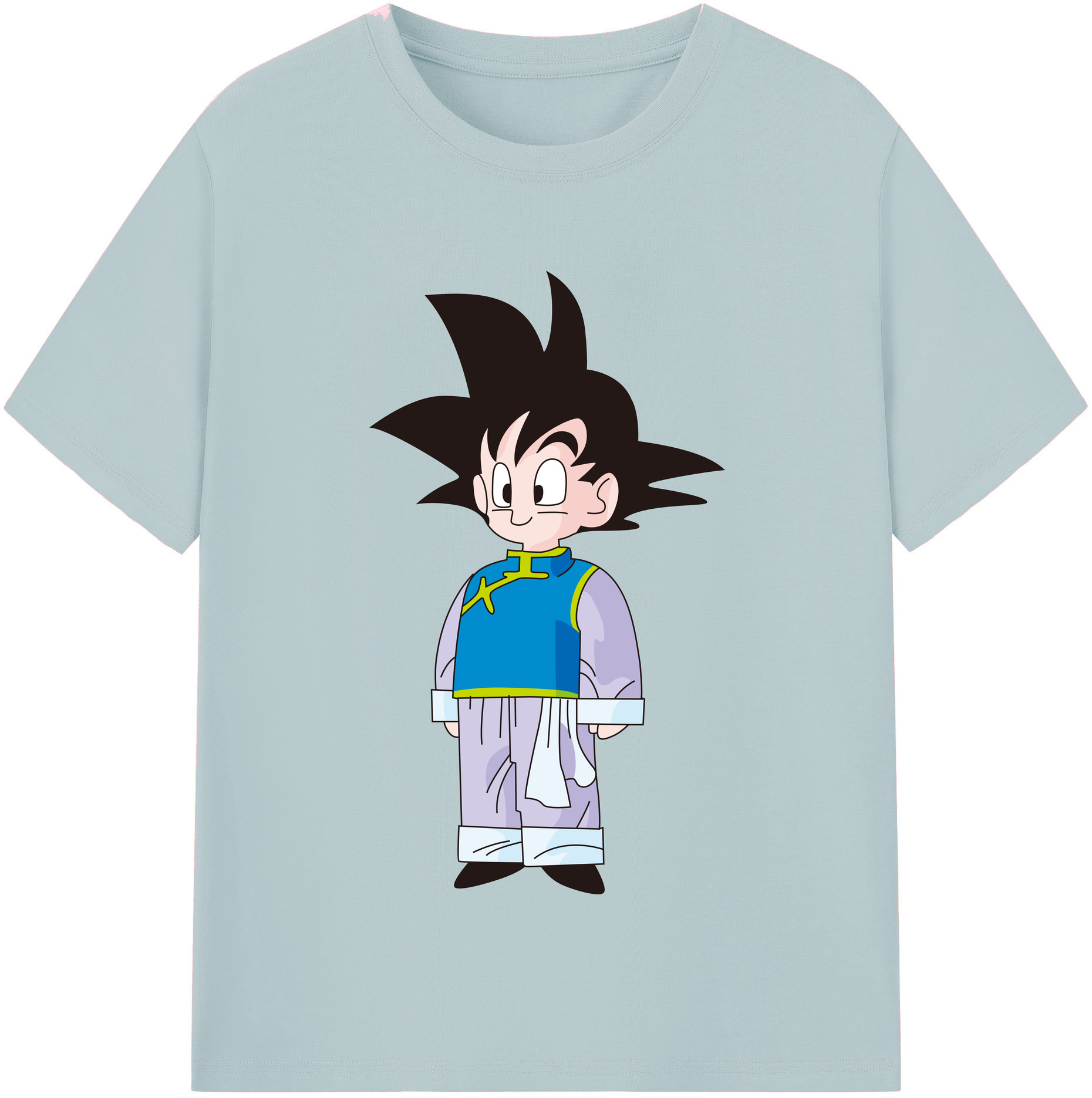 （画像用） ドラゴンボール 孫悟空（そん ごくう）Son Goku カカロット DRAGON BALL Kakarotto 綿100％半袖Tシャツ（フロントプリント）